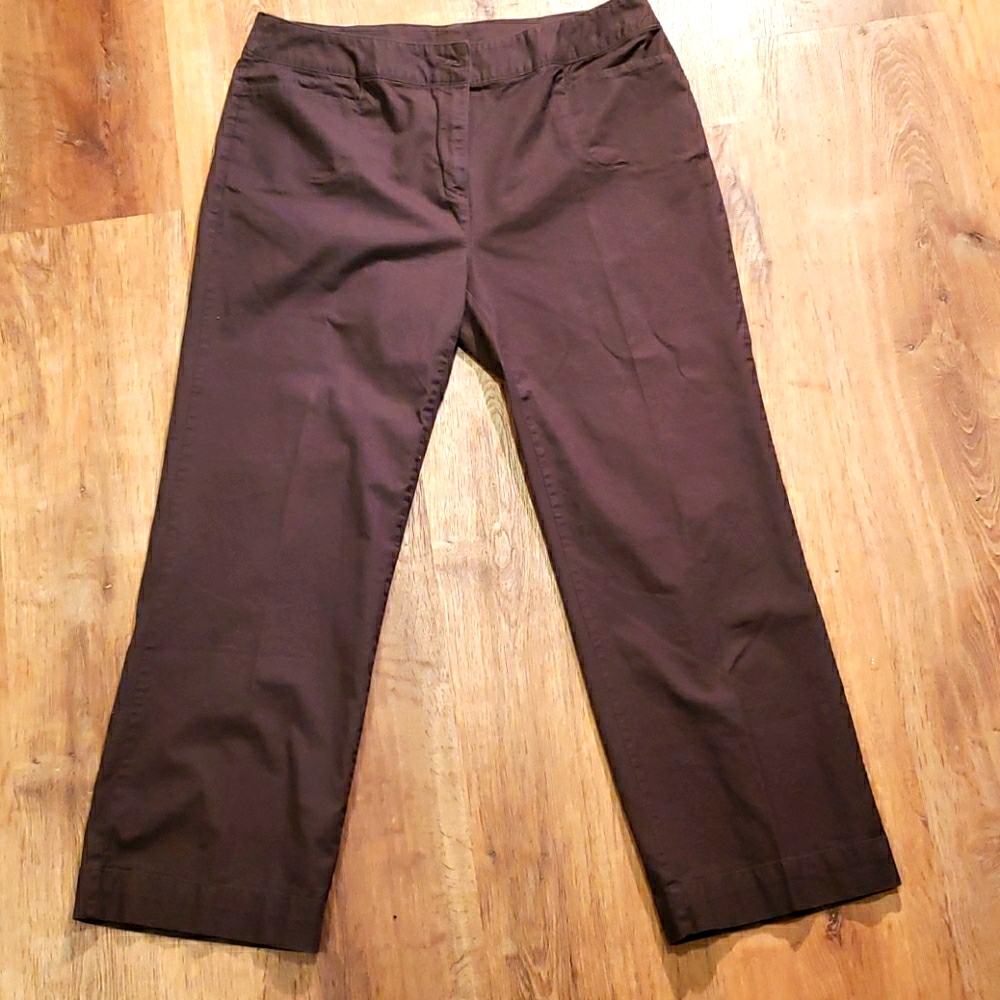 Woolrich Women's Brown Pants, Size 16P